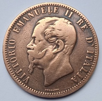 10 centesimi 1866 ORYGINAŁ Włochy