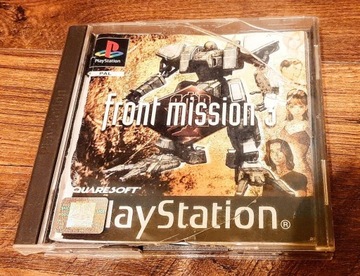 Front Mission 3 III PSX PS1 Playstation Komplet