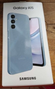 Sprzedam Samsung galaxy a15 5G w kolorze niebieskim telefon nowy 