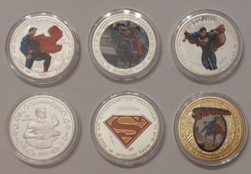 Zestaw monet Canada 2013 Superman - kopie 