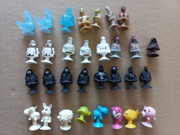 Stikeez Star Wars figurki i inne Lidl 31szt