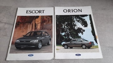 Ford ORION  Escort  1992 prospekt  katalog
