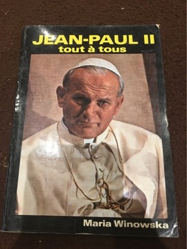 Jean Paul II tout a tous Winiarska francuski