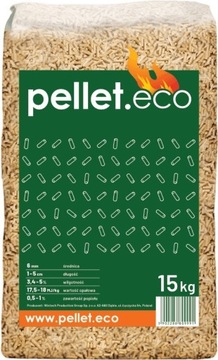 Pellet drzewny - 975kg, worki 15kg