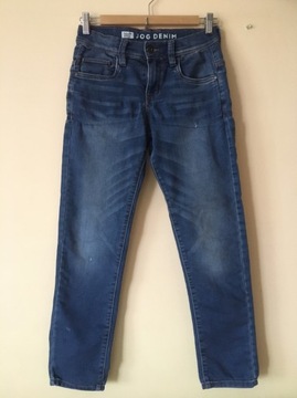 Spodnie C&A jeansy elastyczne niebieskie r.152