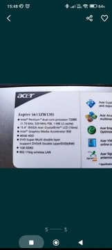 Laptop Acer Aspire 5610Z
