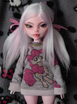 lalka monster high g3 kawaii repaint ooak custom 