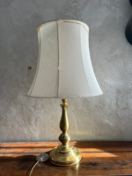 Lampa z abażurem antyk