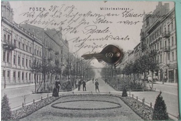 152) Poznań, Wilhelmstrasse,1907