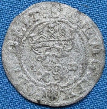 Zygmunt III Waza, szeląg koronny 1588, Olkusz