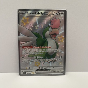 Karta Pokemon TCG Squawkabilly ex Paldean Fates