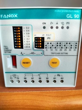 Fanox GL 90 Elektroniczne zabezpieczenie silników 
