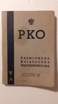 PKO Premiowana książeczka oszczędnościowa 1938