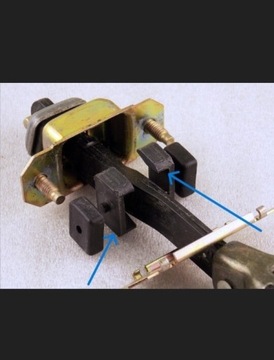 4x Ogranicznik drwi Subaru, zestaw naprawczy