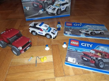 Klocki lego pościg policja zestaw nr 60128