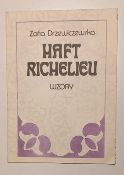 Zofia Drzewiczewska HAFT RICHELIEU wzory