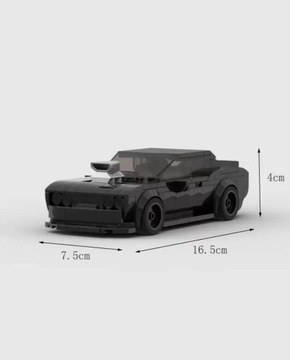 Klocki wzór LEGO Dodge Challenger AutkoSamochodzik