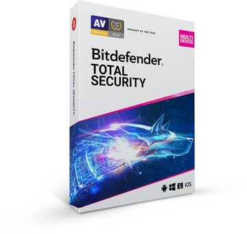 Bitdefender Total Security 2024 5 PC / 2 LATA nowa