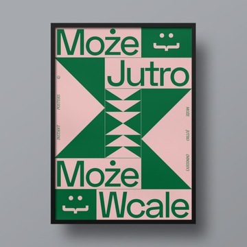 Plakat Może jutro B2 (50x70 cm)