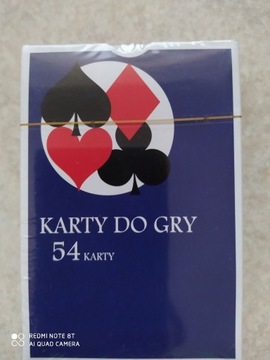 Karty do gry 54 karty