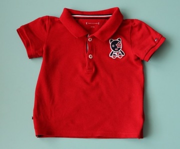 Bluzka koszulka polo dla niemowlaka Tommy Hilfiger