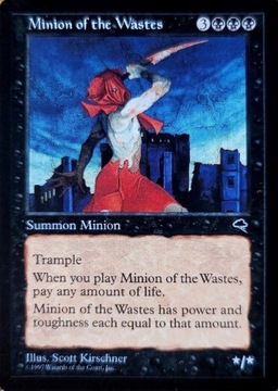 MTG - Minion of the Wastes - Tempest Edition