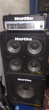 Wzmacniacz głowa Hartke 250W HA2500 rack + kolumny Hartke 4x10 i 1x15