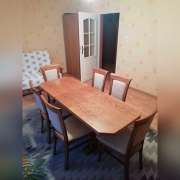 Komplet Ławo-stoł i 6 krzeseł
