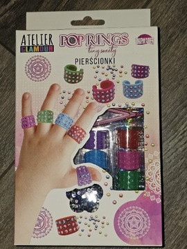 Atelier glamour pop ring pierścionki DIY
