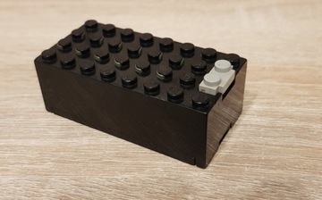 LEGO 4760c01 Pojemnik na Baterie 9V Czarny Mały