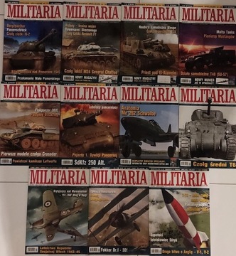 Militaria XX wieku   2011 czasopismo zestaw 11szt