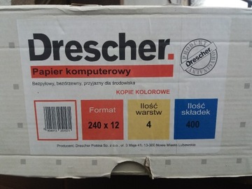  Papier komputerowy Drescher