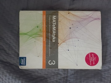 Podręcznik Matematyka 3 - Nowa era