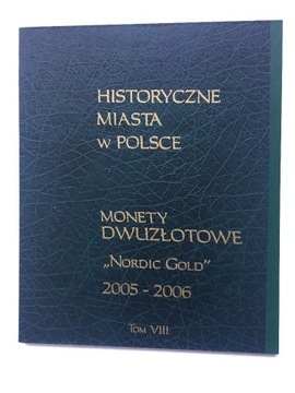 Klaser na monety 2 zł NG Miasta Polskie 2005-2006