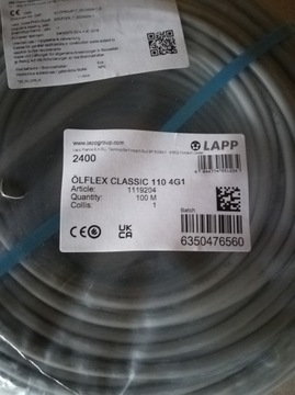 Przewód Lapp OLFLEX CLASSIC 110 4 G 1