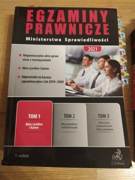 EGZAMINY PRAWNICZE MINISTERSTWA SPRAWIEDLIWOŚCI