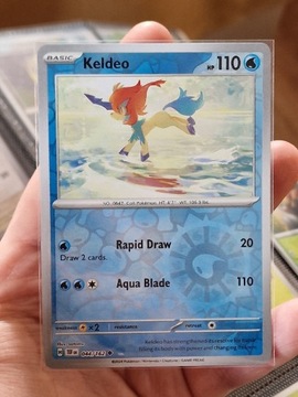 Keldeo (TEF 044) Reverse Holo Temporal Forces