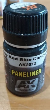 AK Interactive AK2072 Paneliner for Grey and Blue