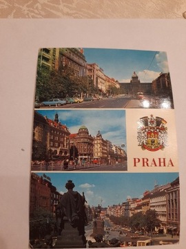 praha / czechy - kartka z obiegu