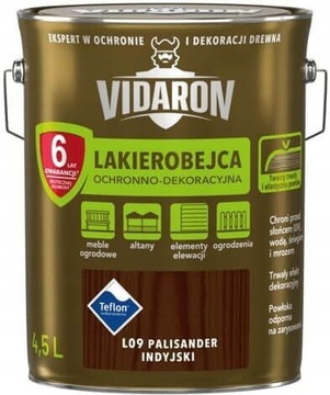 Vidaron Lakierobejca L09 PALISANDER INDYJSKI 4.5L