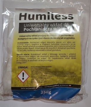 Wkład do pochłaniacza wilgoci 250g Humiless