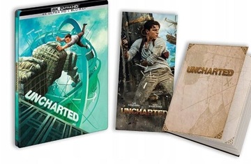 UNCHARTED Steelbook 4K+BLU-RAY+ notes w.POL
