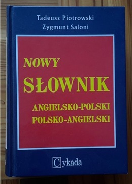 Nowy Słownik Angielsko-Polski Polsko-Angielski Cyk