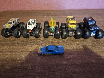 Hot Wheels Monster Trucks 6 szt!