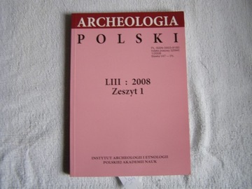 KSIĄŻKA-ARCHEOLOGIA POLSKI