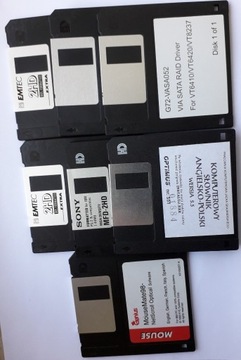 Dyskietka dyskietki format 3,5 " 1,44 MB różne