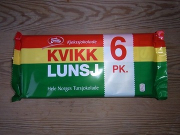 Norweskie batoniki czekolada KVIKK 282g ! PREMIUM