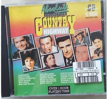 Płyta CD z muzyką Country