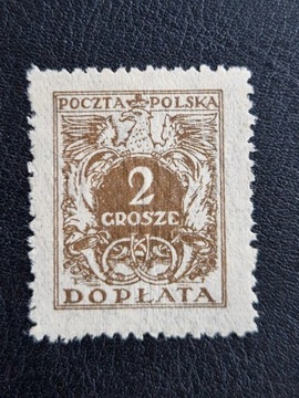 D66I ** Dopłata 2gr 1924r.