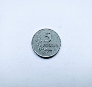 Moneta PRL  5 groszy  numizmatyka 1971 OKAZJA